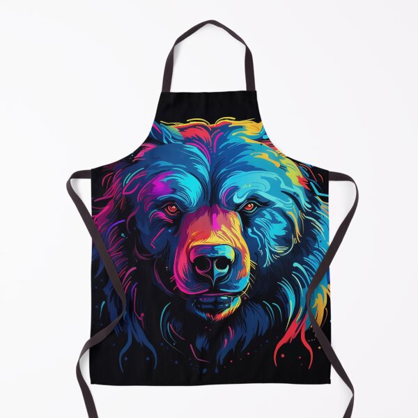 Item preview, Bear Pop Neon Art 1 designed and sold by AstroRisq.