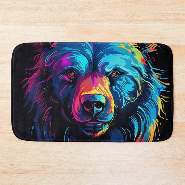 Item preview, Bear Pop Neon Art 1 designed and sold by AstroRisq.