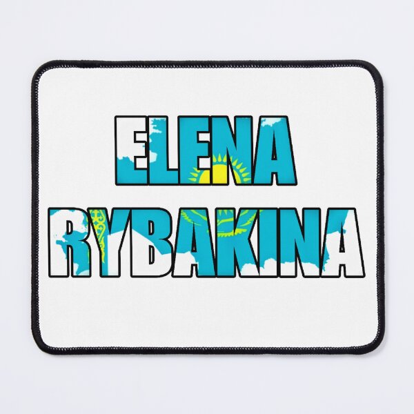 Artikelvorschau, Elena Rybakina Flagge Kasachstans entworfen und verkauft von AissTee.