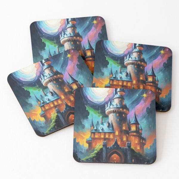Item preview,  Wizard School Castle - Starry Night designed and sold by MarinaFila.