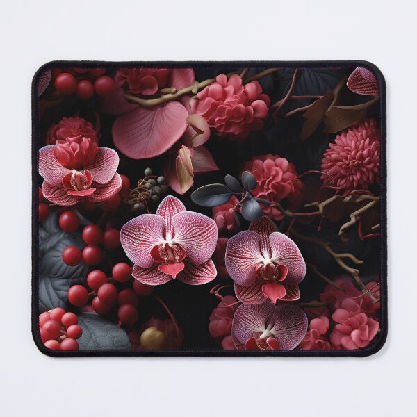Item preview, Orchid Tile 24: Masquerade in Bloom, Spotted and Striped Exotica in Vibrant Hues designed and sold by TheBrainArt.
