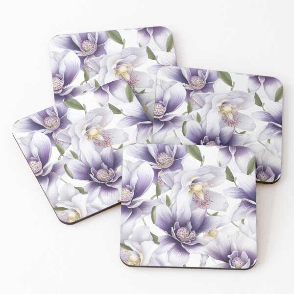 Item preview, Orchid Tile 25: Masquerade in Bloom, Spotted and Striped Exotica in Vibrant Hues designed and sold by TheBrainArt.