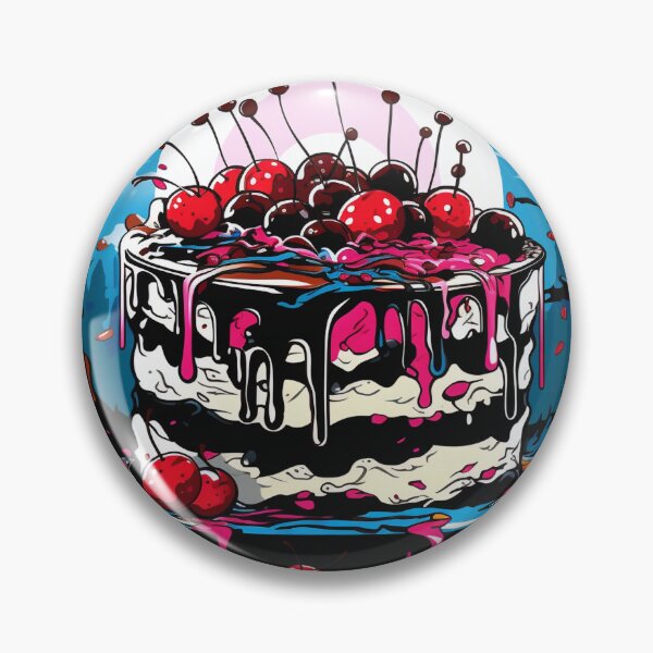 Item preview, Black Forest Cake Pop Art 3 designed and sold by AstroRisq.