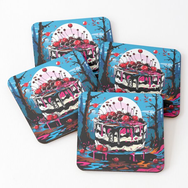 Item preview, Black Forest Cake Pop Art 3 designed and sold by AstroRisq.