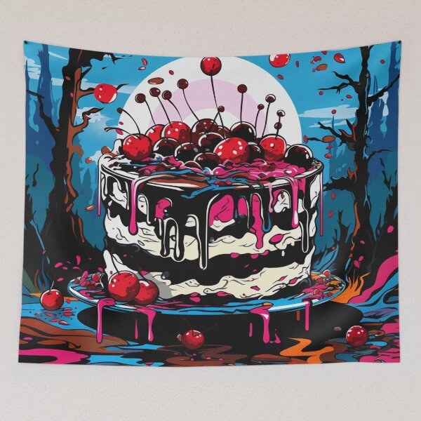 Item preview, Black Forest Cake Pop Art 3 designed and sold by AstroRisq.