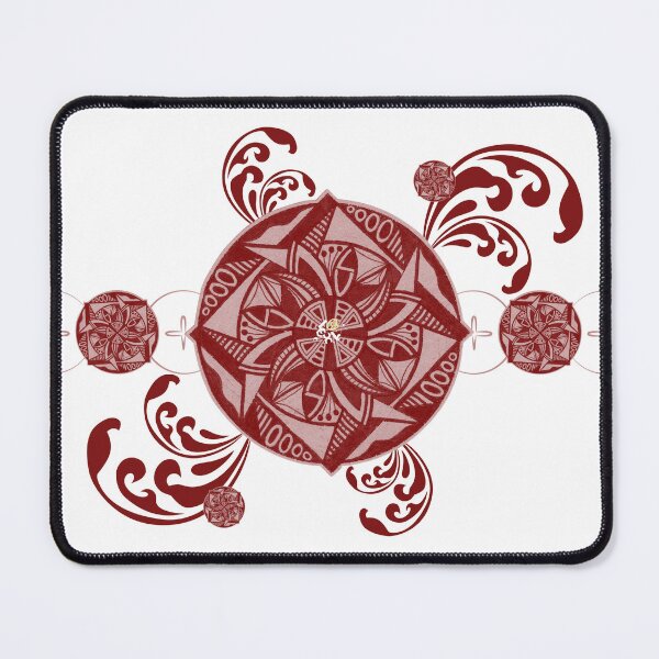 Item preview, A Fusion of Mandala Elegance with Enchanting Batik Patterns designed and sold by lepxna.