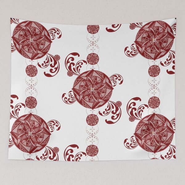 Item preview, A Fusion of Mandala Elegance with Enchanting Batik Patterns designed and sold by lepxna.