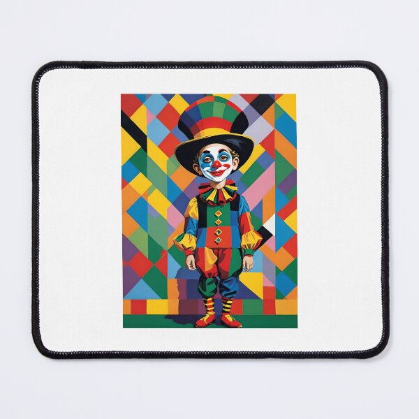 Item preview, Kid In A Kaleidoscopic Arlecchino Carnival Costume designed and sold by JoyPhotoArt.