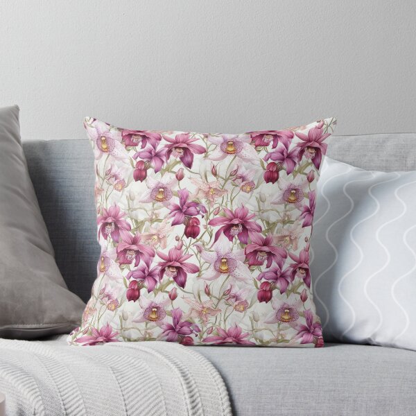 Item preview, Orchid Tile 27: Masquerade in Bloom, Spotted and Striped Exotica in Vibrant Hues designed and sold by TheBrainArt.