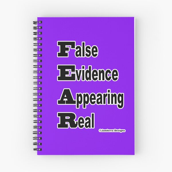 Item preview, Fear - False Evidence Appearing Real designed and sold by JanderraDesigns.