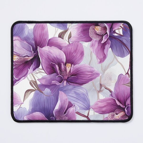Item preview, Orchid Tile 28: Masquerade in Bloom, Spotted and Striped Exotica in Vibrant Hues designed and sold by TheBrainArt.