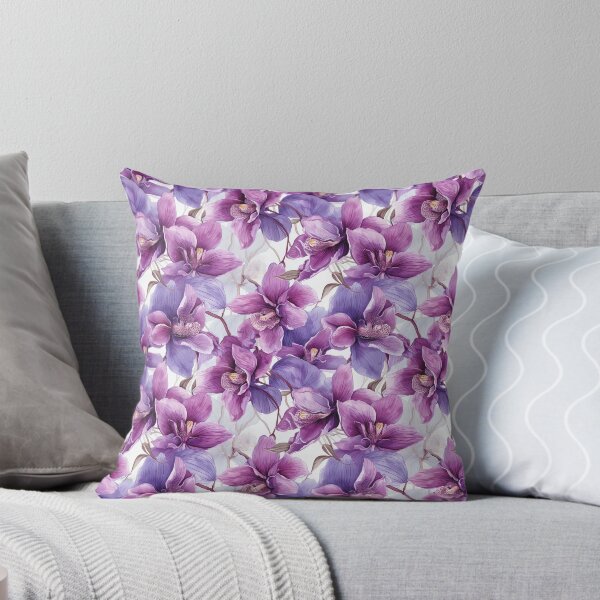 Item preview, Orchid Tile 28: Masquerade in Bloom, Spotted and Striped Exotica in Vibrant Hues designed and sold by TheBrainArt.