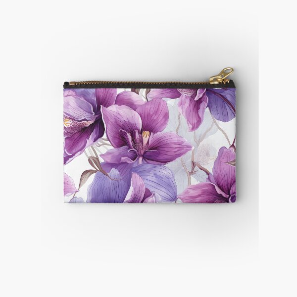 Item preview, Orchid Tile 28: Masquerade in Bloom, Spotted and Striped Exotica in Vibrant Hues designed and sold by TheBrainArt.