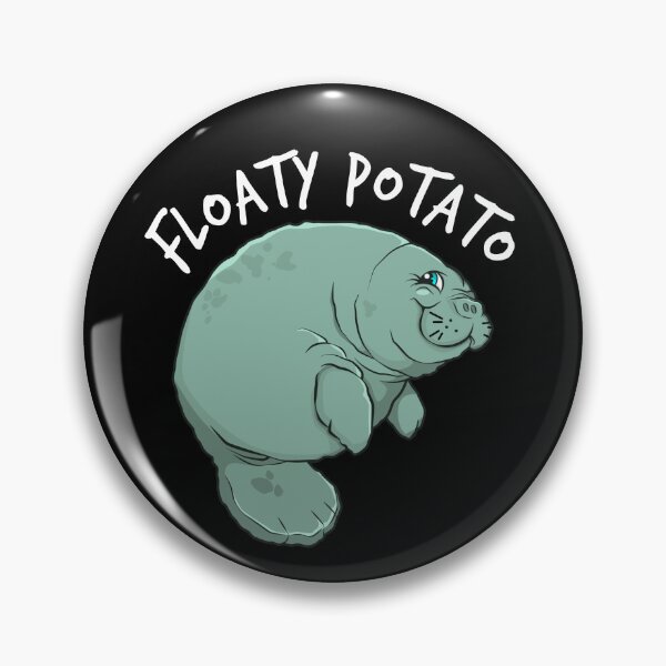 Item preview, Floaty Potato Love Manatees Cute Manatee Floaty Potato Gear designed and sold by DynamicDesign.