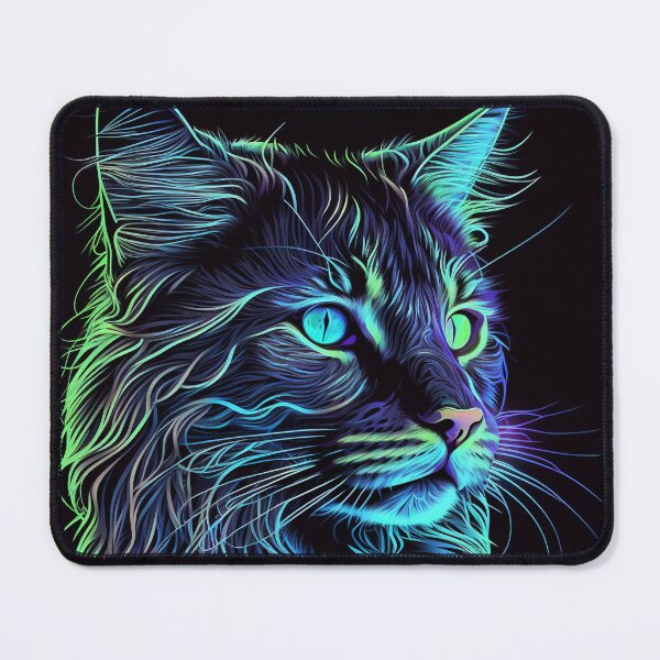 Item preview, Cat Neon Art 3 designed and sold by AstroRisq.