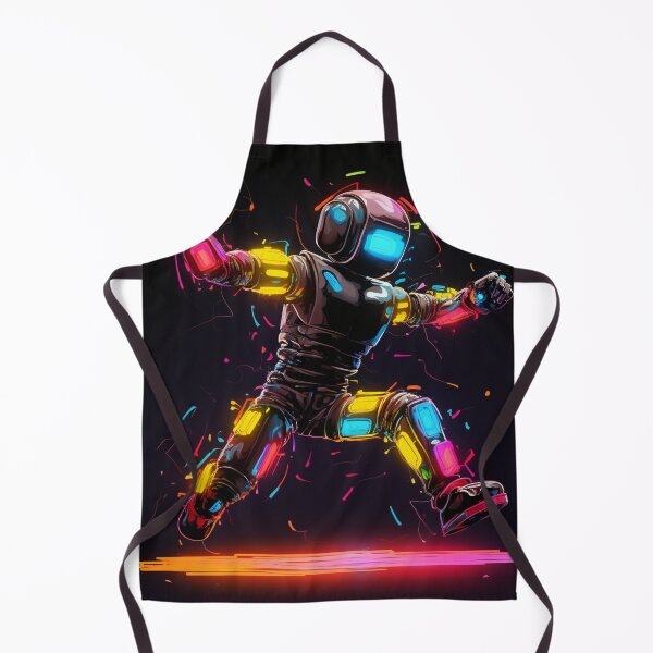 Item preview, Dancing Robot Neon Art designed and sold by AstroRisq.