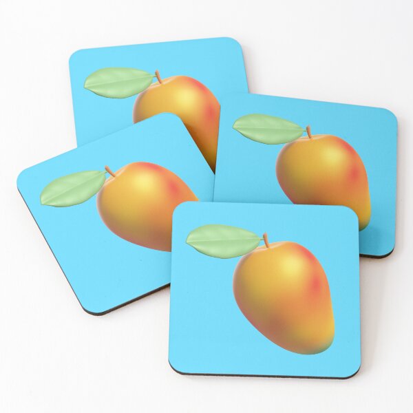 Item preview, Savor the Splendor: 3D Rendering of a Mouthwatering Mango designed and sold by hjian8219.