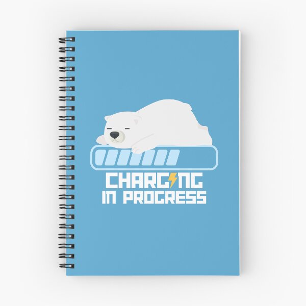 Item preview,  Cute Sleeping polar bear Charging In Progress designed and sold by The magic  Yellow bus.