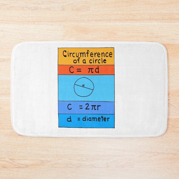 Item preview, Math poster circumference of a circle | Math Poster   designed and sold by KARTICK DUTTA.