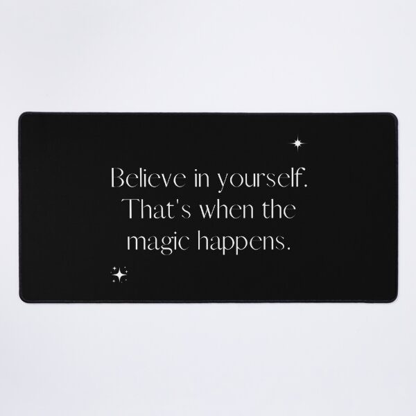 Item preview, Believe in Yourself - Inspirational Typography Art designed and sold by Gayan-Art.