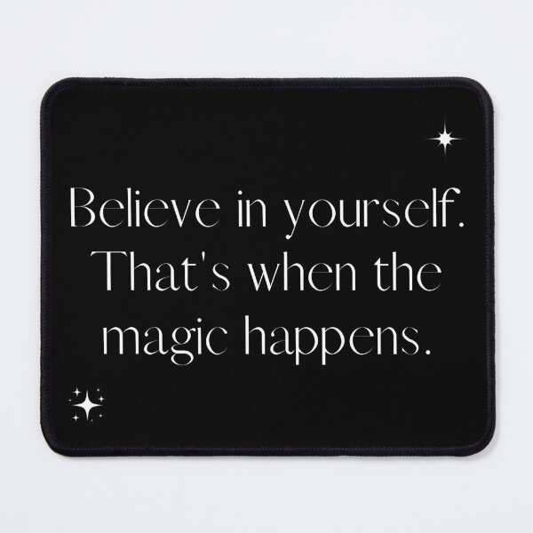Item preview, Believe in Yourself - Inspirational Typography Art designed and sold by Gayan-Art.