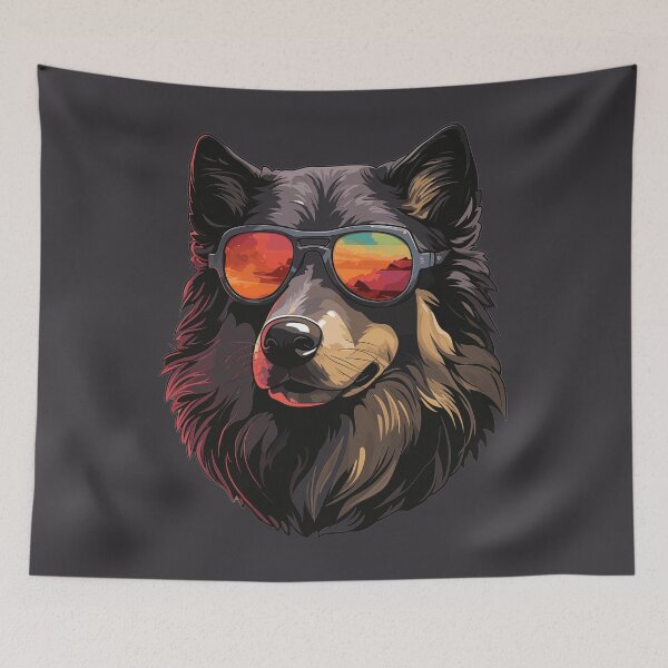 Item preview, Arctic Aura: Husky Sunset Shades designed and sold by URBN. WILD.