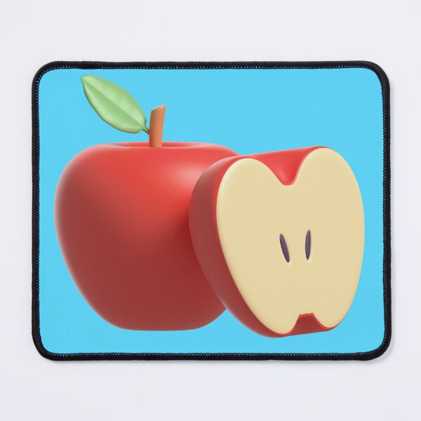 Item preview, Crisp Elegance: 3D Rendering of a Delectable Apple designed and sold by hjian8219.