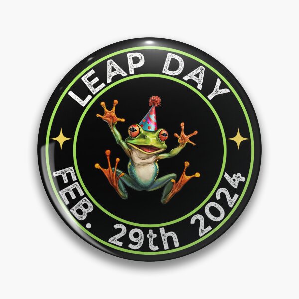 Item preview, Leap Year Birthday Leap Day 2024 White Letters designed and sold by NateFellhauer.