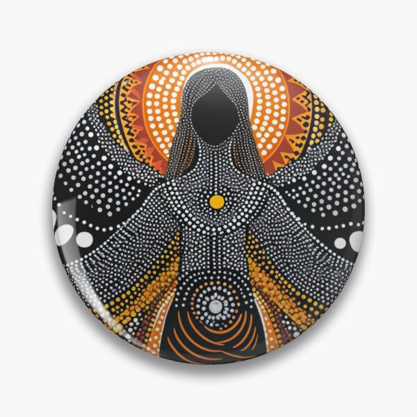 Item preview, Guardian Angel’s Embrace - Spiritual Dot Art designed and sold by Nicholas Panek.
