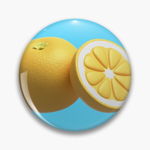 Item preview, "Zestful Radiance: 3D Rendering of a Delectable Orange" designed and sold by hjian8219.