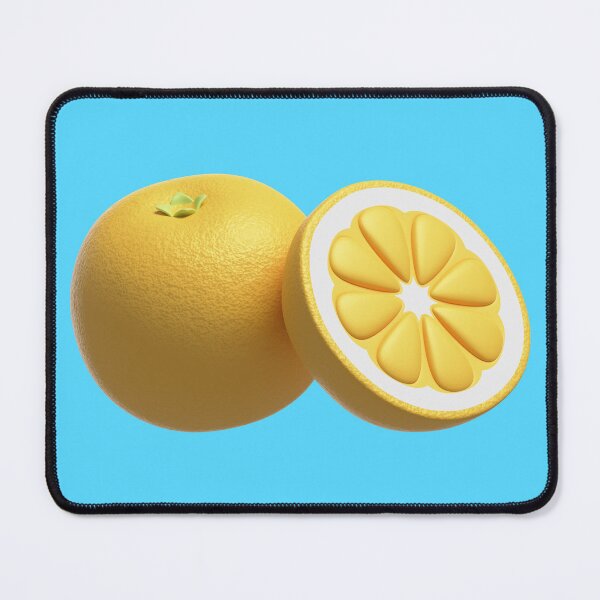 Item preview, "Zestful Radiance: 3D Rendering of a Delectable Orange" designed and sold by hjian8219.