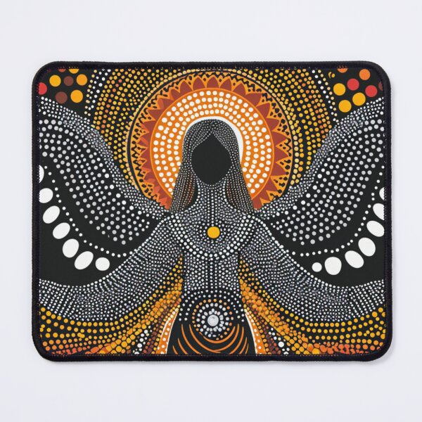 Item preview, Guardian Angel’s Embrace - Spiritual Dot Art designed and sold by Nicholas Panek.