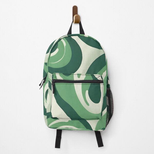 Item preview, Mid-century modern,  Fluid Shapes,  Emerald Green #2 designed and sold by Prints and Lifestyle.