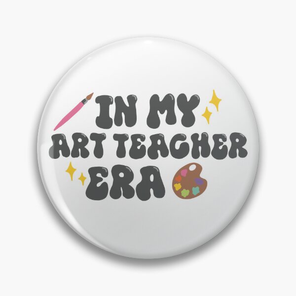 Item preview, In My Art Teacher Era designed and sold by SwiftieStickers.
