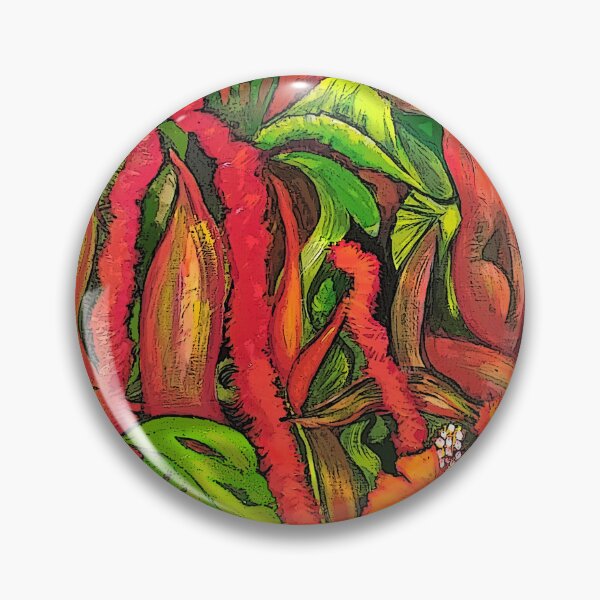 Item preview, Red Plants  in the Garden. Sunshine Coast. designed and sold by ComicJo.