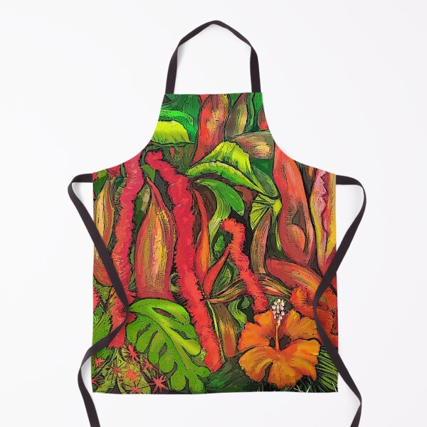 Item preview, Red Plants in the Garden. Sunshine Coast. designed and sold by ComicJo.