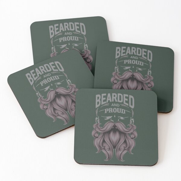 Item preview, bearded and proud designed and sold by M Khan.