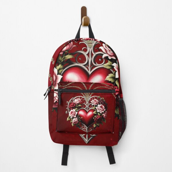 Item preview, Noble gothic heart with flowers. designed and sold by nicky2342.