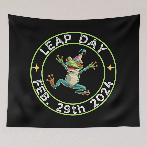 Item preview, Leap Year Birthday Leap Day 2024 White Letters designed and sold by NateFellhauer.