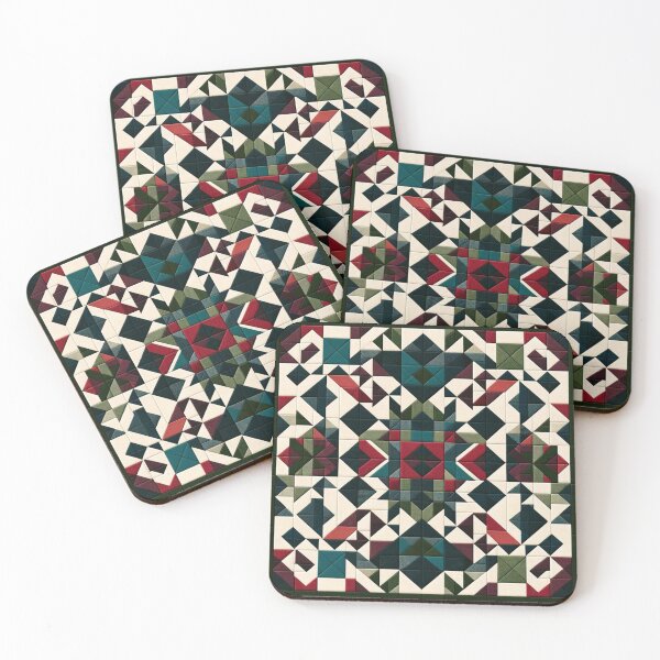 Item preview, Amish Style Patchwork Quilt Pattern designed and sold by PinUpPizzazz.