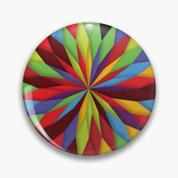 Item preview, Pi spectral flower: Harmonious play of colors in mathematical art designed and sold by Adriano Fattizzo.