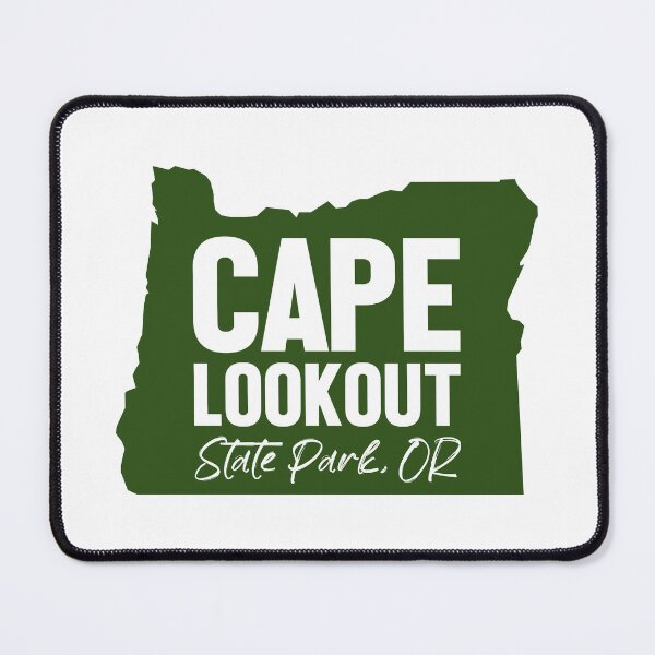 Item preview, Cape Lookout State Park Oregon Map designed and sold by bivenart.