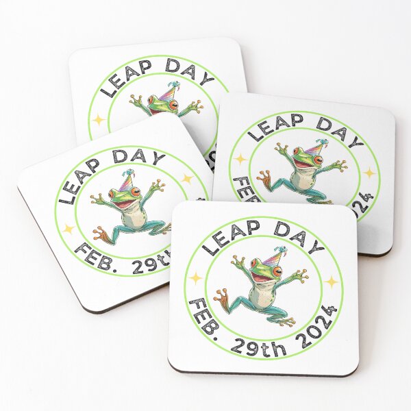 Item preview, Leap Year Birthday Leap Day 2024 Black Letters designed and sold by NateFellhauer.