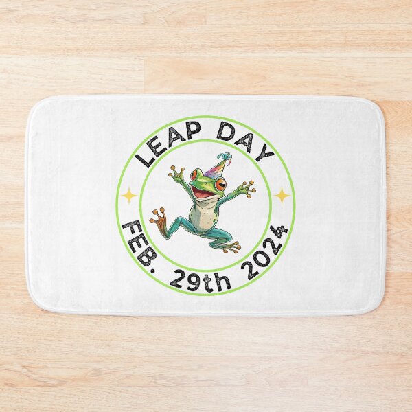 Item preview, Leap Year Birthday Leap Day 2024 Black Letters designed and sold by NateFellhauer.