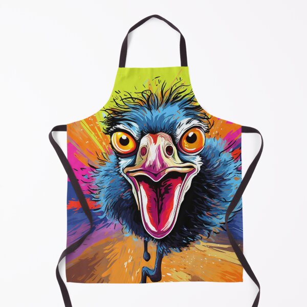 Item preview, Ostrich Cartoon Pop Art 3 designed and sold by AstroRisq.