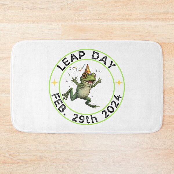 Item preview, Leap Year Birthday Leap Day 2024 Black Letters designed and sold by NateFellhauer.