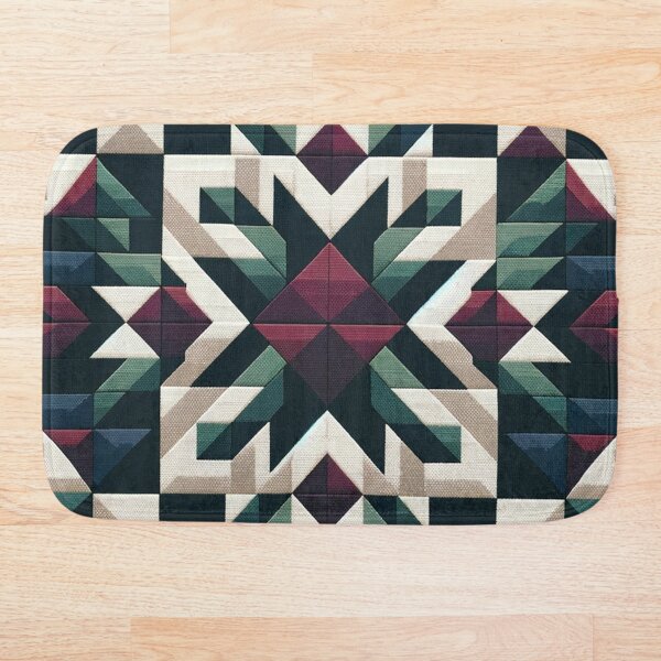 Artikelvorschau, Von den Amish inspiriertes Patchwork-Quiltmuster entworfen und verkauft von PinUpPizzazz.