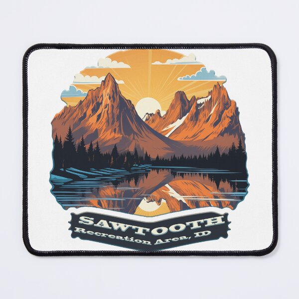 Item preview, Idaho - Sawtooth Recreation Area designed and sold by NickKnackGarage.