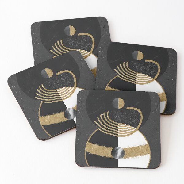 Item preview, Black Gold White Universe designed and sold by WANBASTEN.