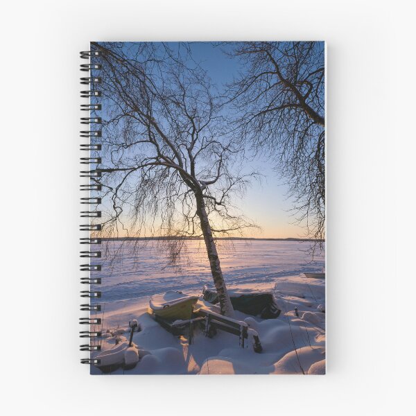 Item preview, Birches and boats. Last morning of 2023  number 18 designed and sold by Jouko Lehto Photography.